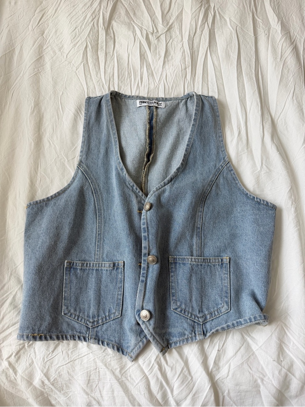 Princess Polly Denim Vest